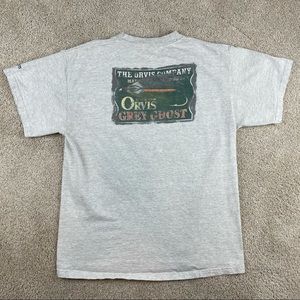 Vintage the orvis company grey ghost fishing shirt